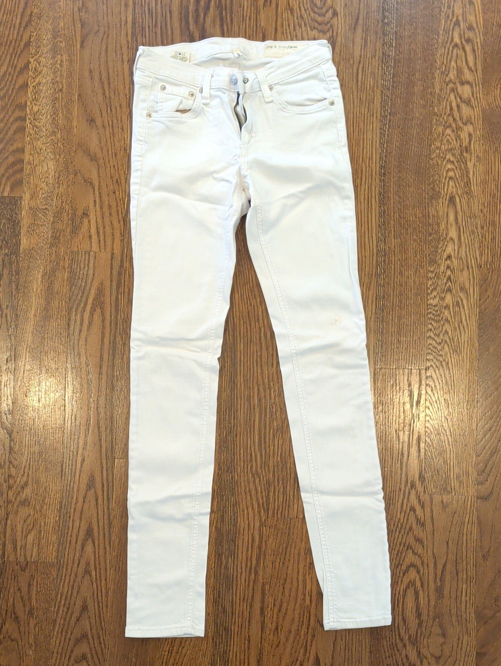 rag & bone White Skinny Jeans